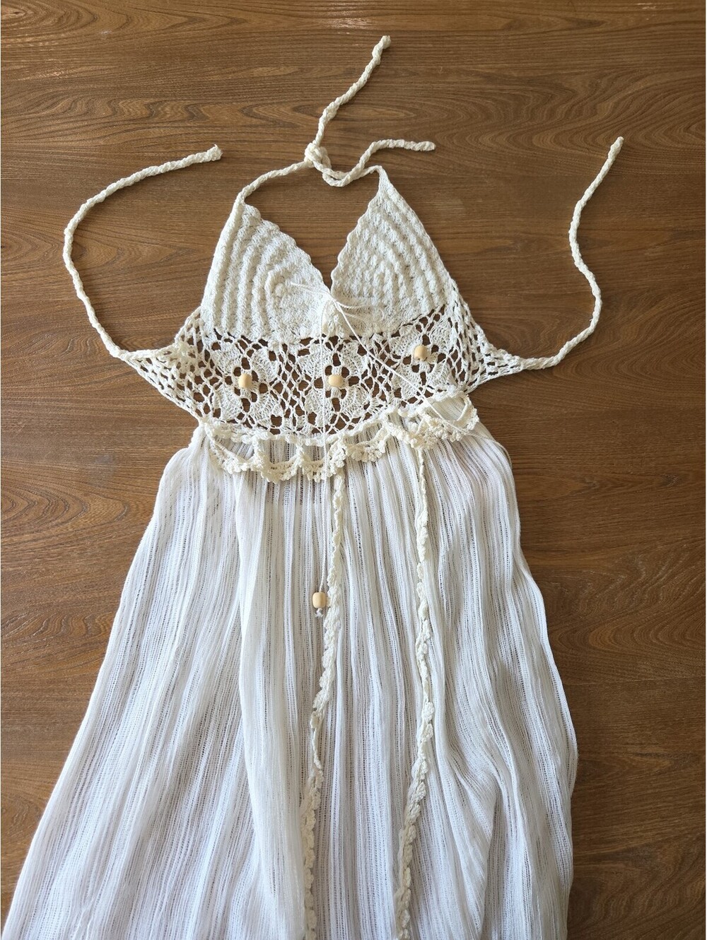 Boho sheer dress